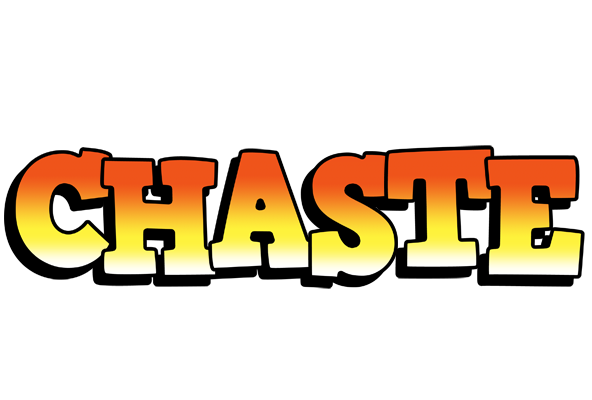 Chaste sunset logo