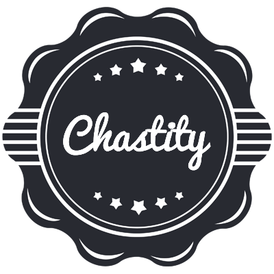 Chastity badge logo