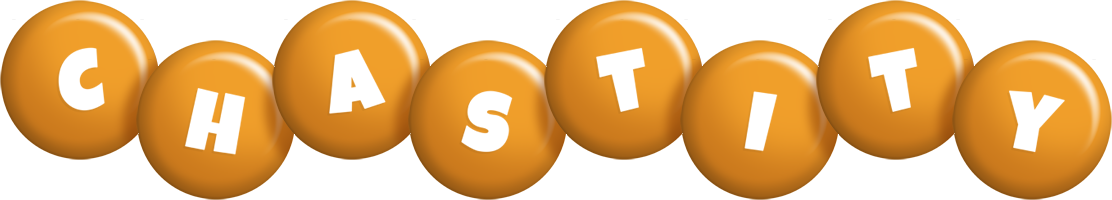 Chastity candy-orange logo