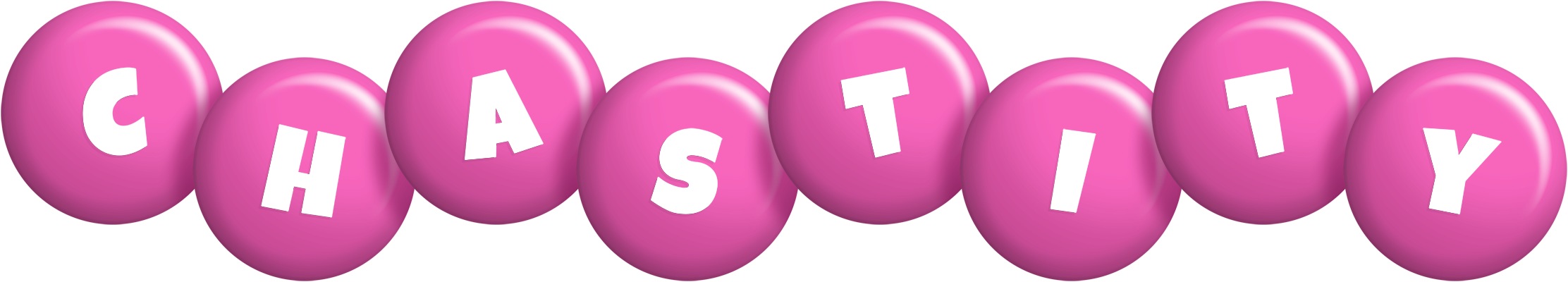 Chastity candy-pink logo