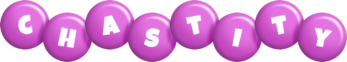 Chastity candy-purple logo