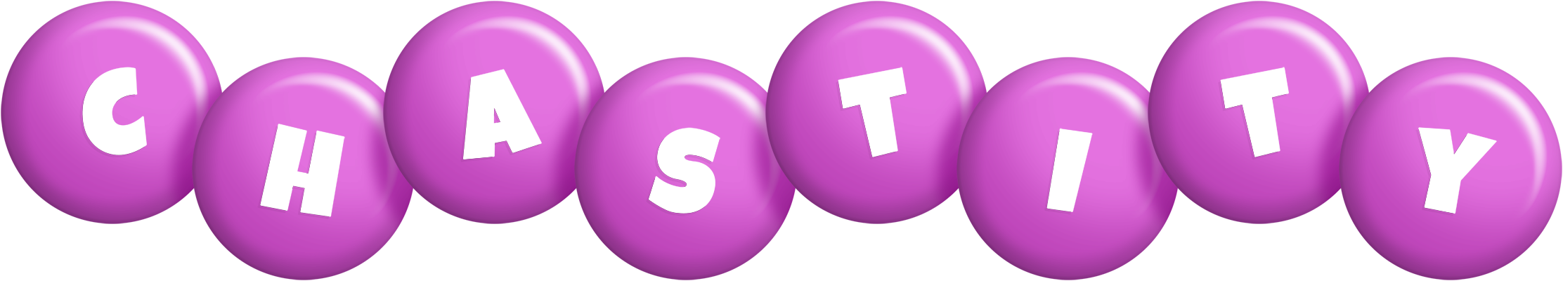 Chastity candy-purple logo
