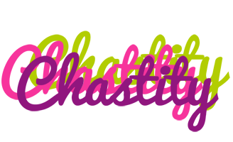 Chastity flowers logo