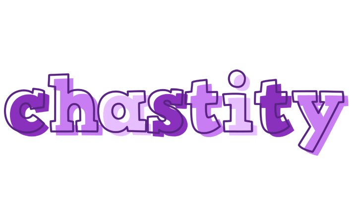 Chastity sensual logo
