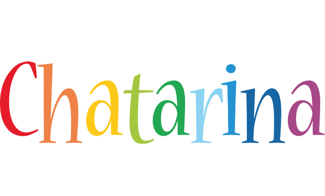 Chatarina birthday logo