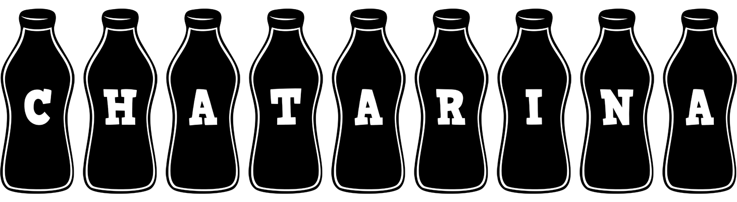 Chatarina bottle logo