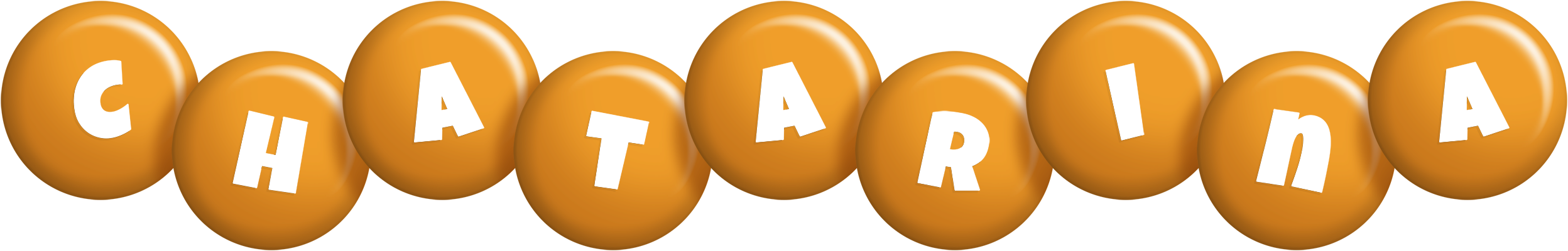 Chatarina candy-orange logo