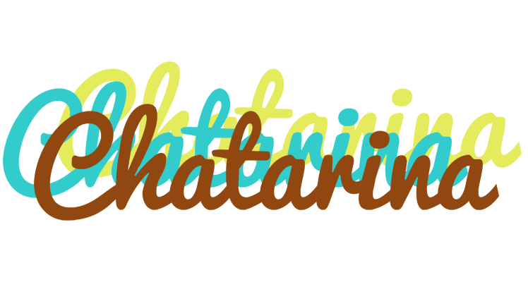Chatarina cupcake logo