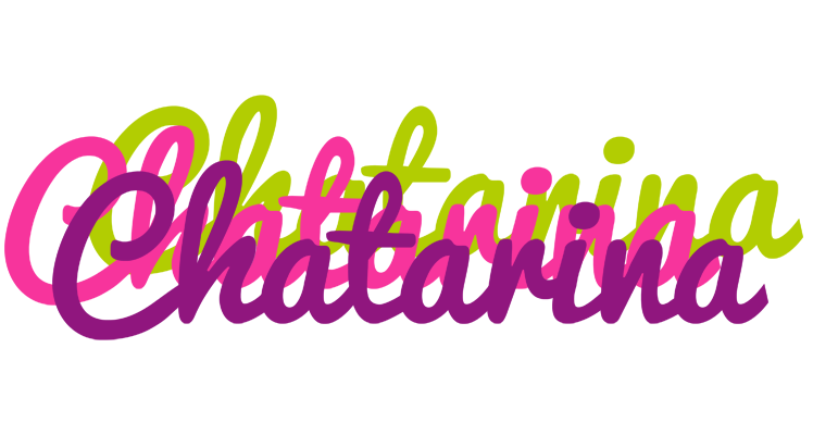 Chatarina flowers logo