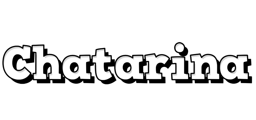 Chatarina snowing logo