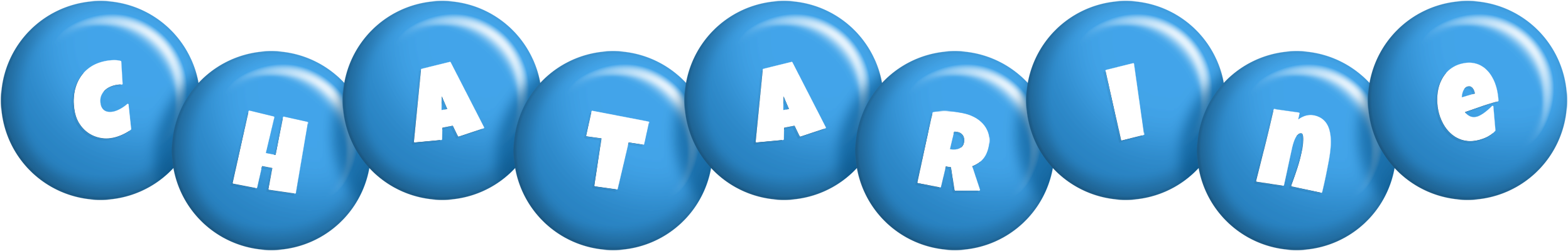 Chatarine candy-blue logo