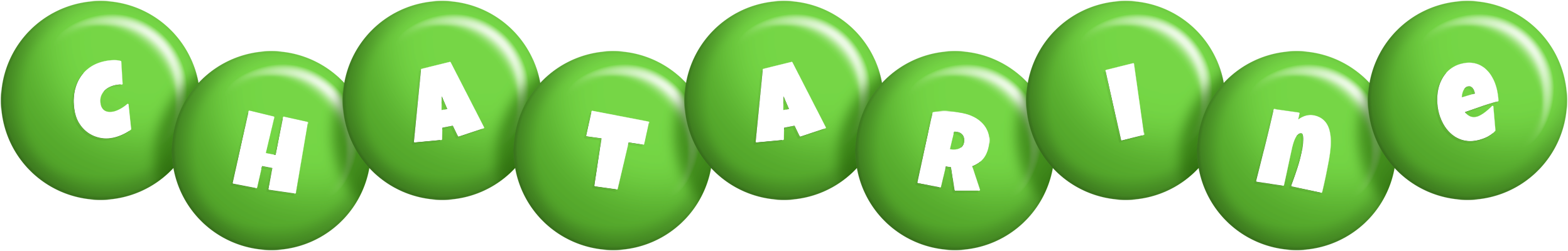 Chatarine candy-green logo