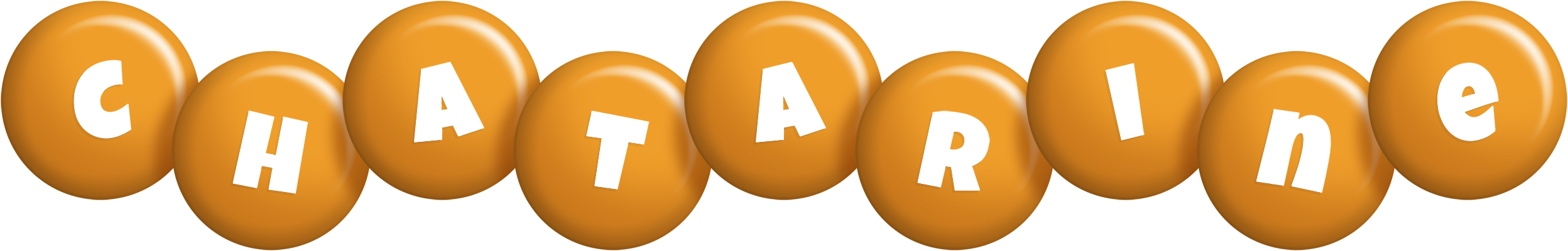 Chatarine candy-orange logo