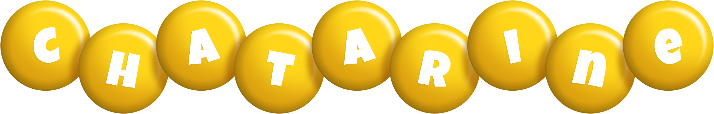 Chatarine candy-yellow logo
