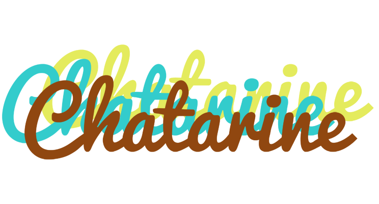 Chatarine cupcake logo