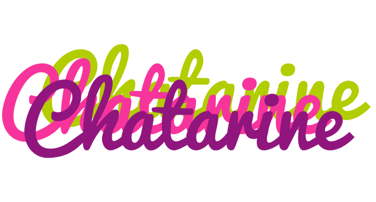 Chatarine flowers logo