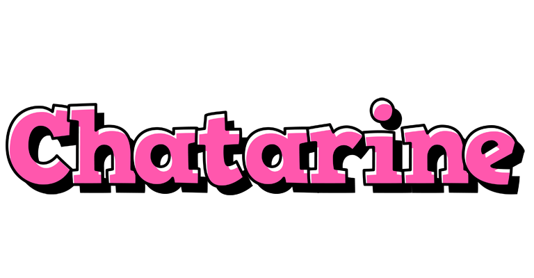 Chatarine girlish logo