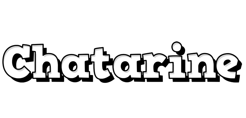 Chatarine snowing logo