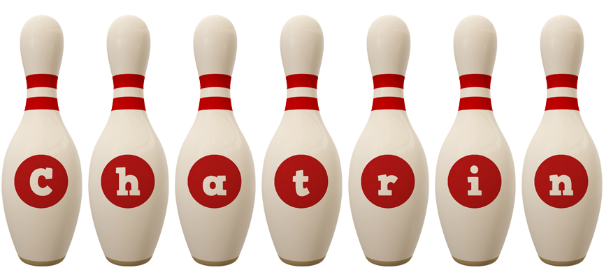 Chatrin bowling-pin logo