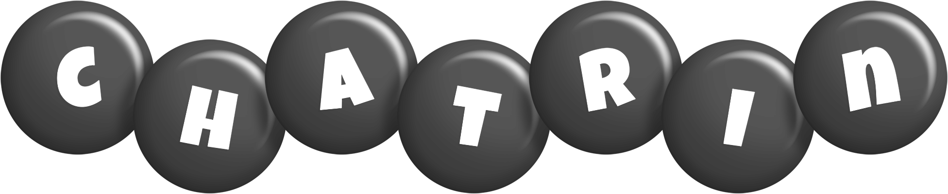 Chatrin candy-black logo