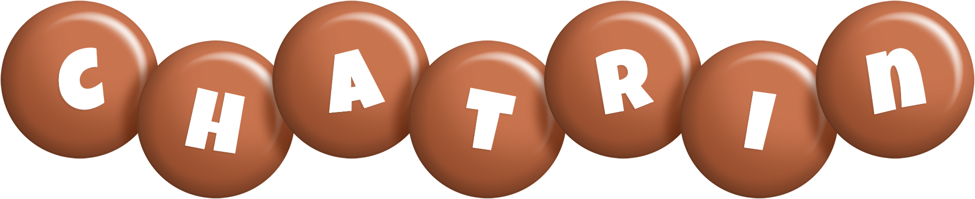 Chatrin candy-brown logo