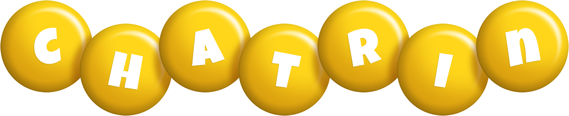 Chatrin candy-yellow logo
