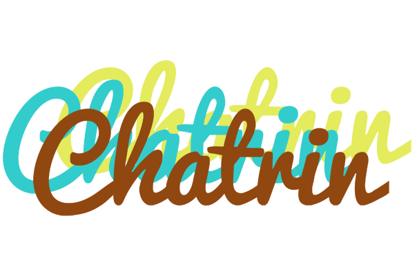 Chatrin cupcake logo