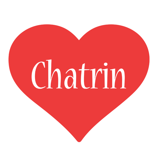 Chatrin love logo