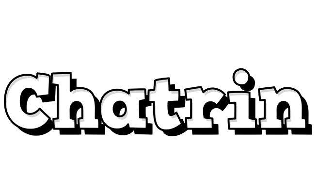Chatrin snowing logo