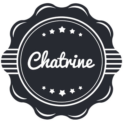 Chatrine badge logo