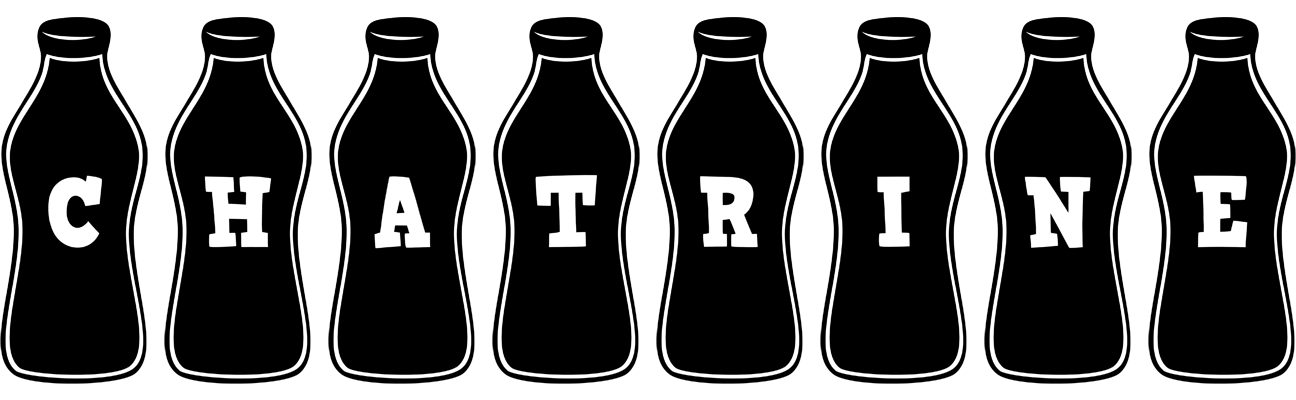 Chatrine bottle logo
