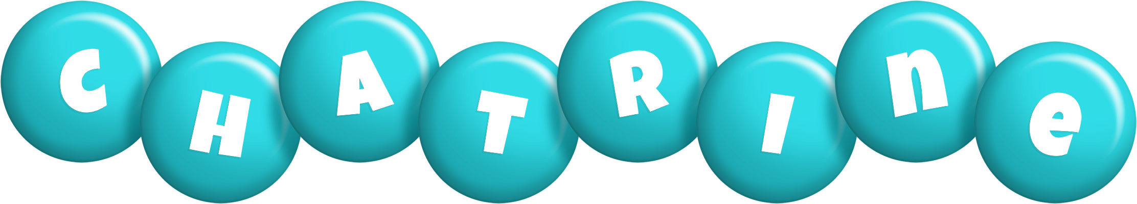 Chatrine candy-azur logo