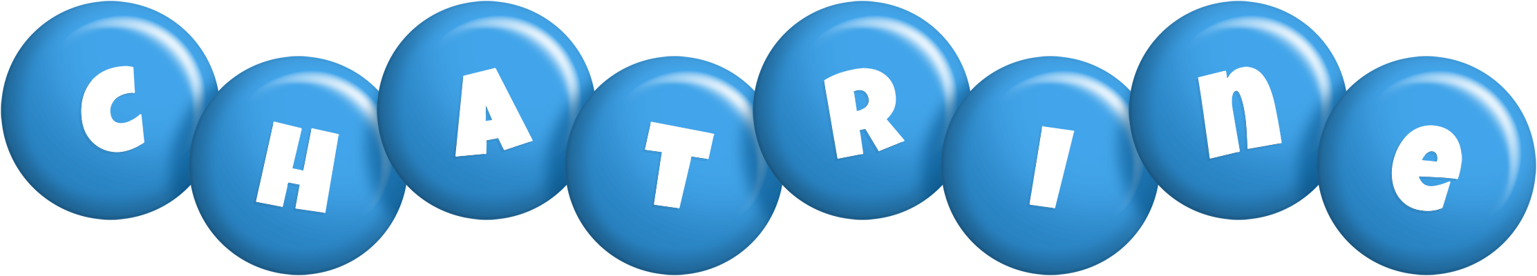 Chatrine candy-blue logo