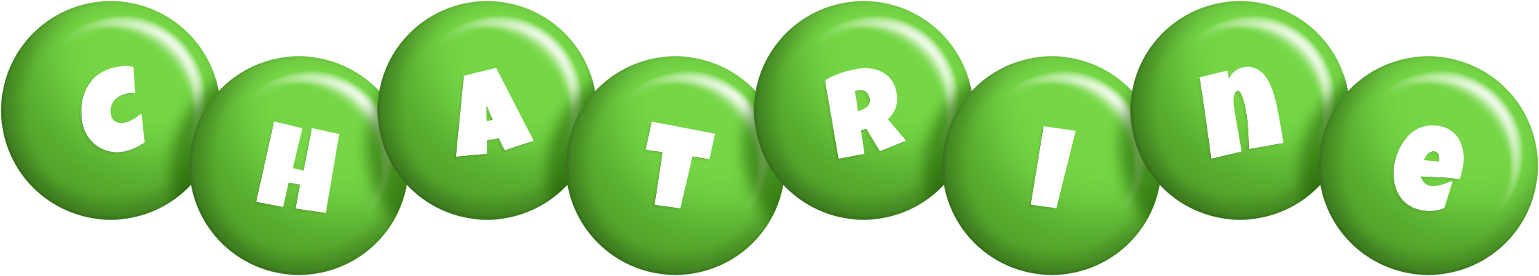Chatrine candy-green logo