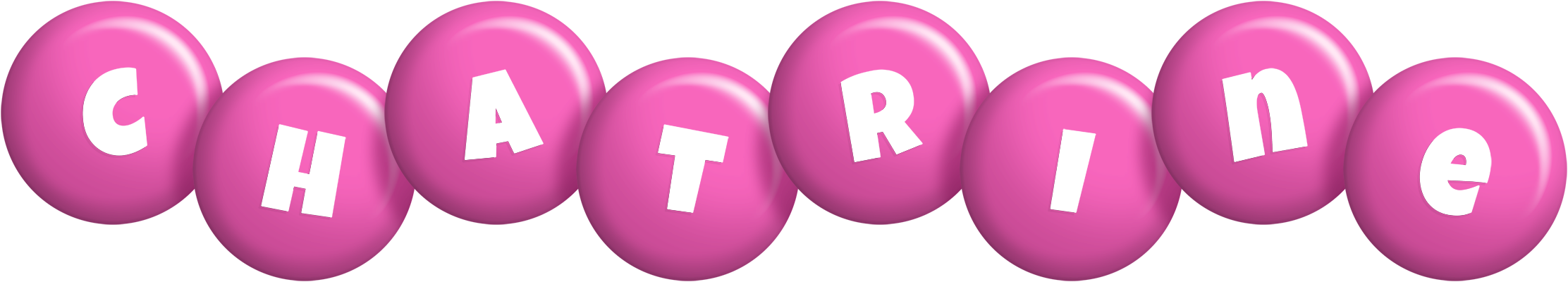 Chatrine candy-pink logo