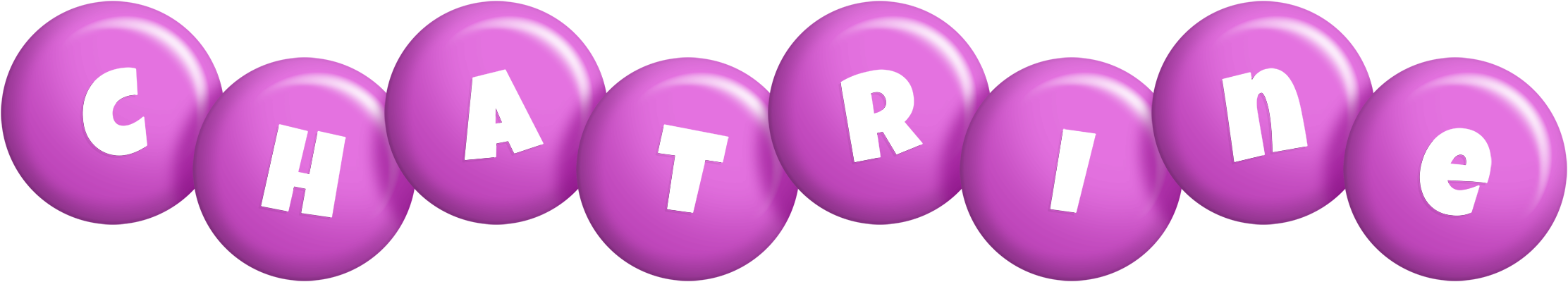 Chatrine candy-purple logo