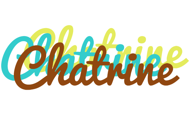 Chatrine cupcake logo