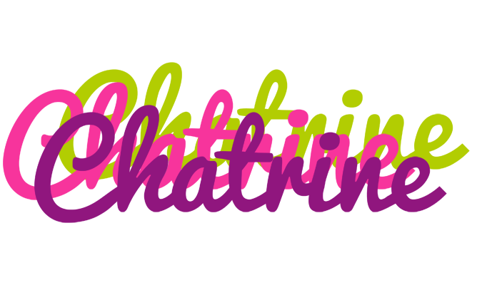 Chatrine flowers logo