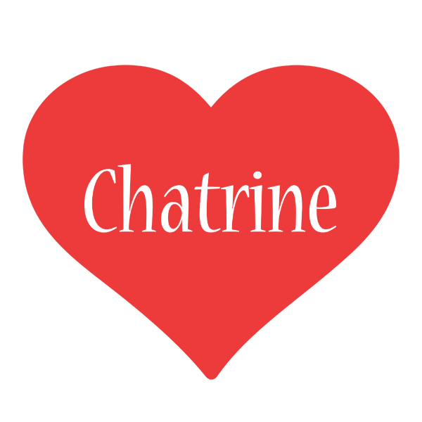 Chatrine love logo