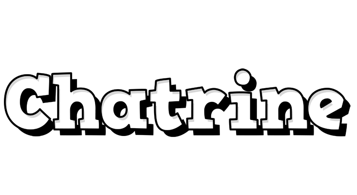 Chatrine snowing logo