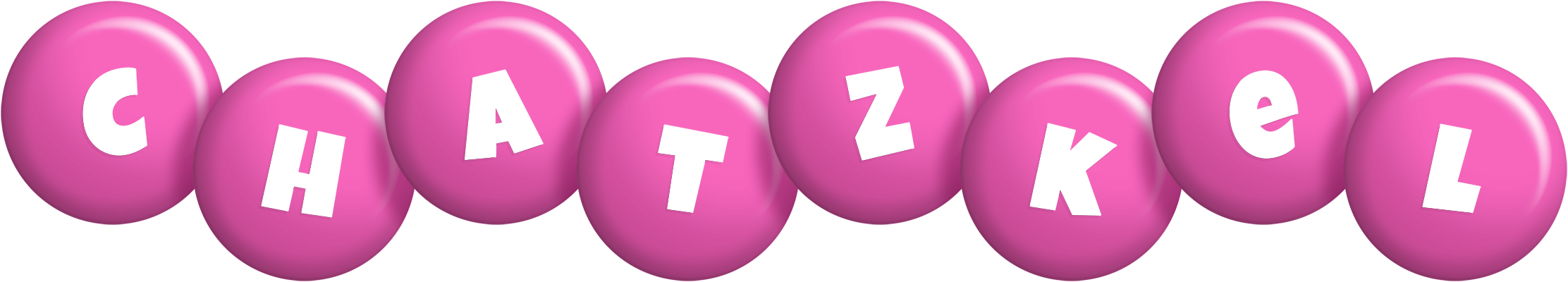 Chatzkel candy-pink logo