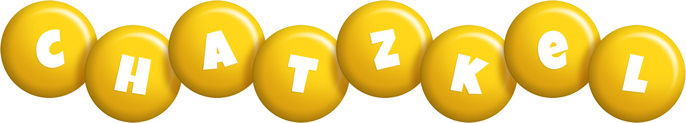 Chatzkel candy-yellow logo