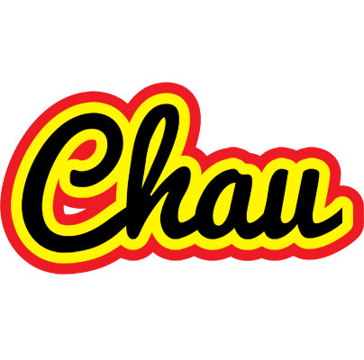 Chau flaming logo