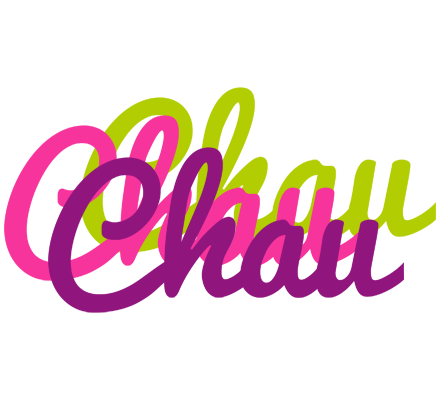 Chau flowers logo