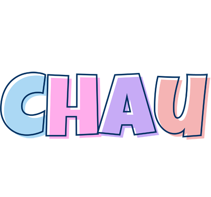 Chau pastel logo