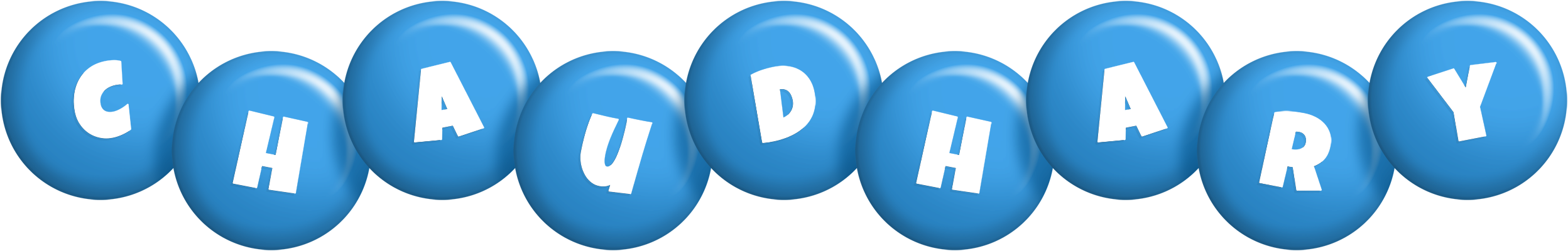 Chaudhary candy-blue logo