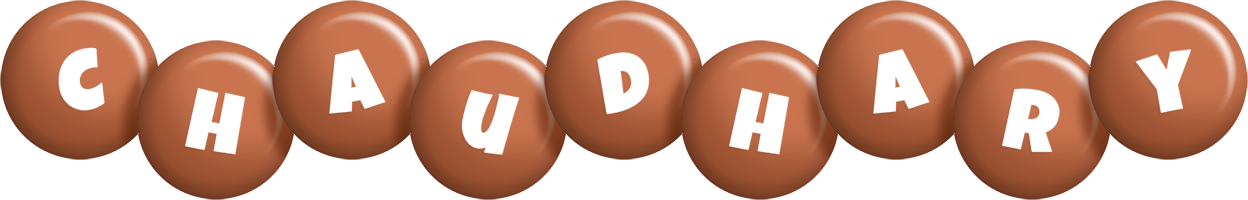 Chaudhary candy-brown logo