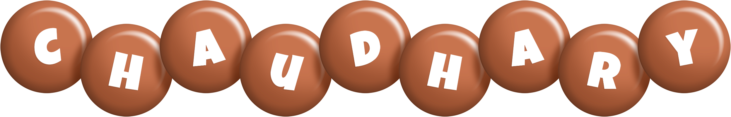 Chaudhary candy-brown logo