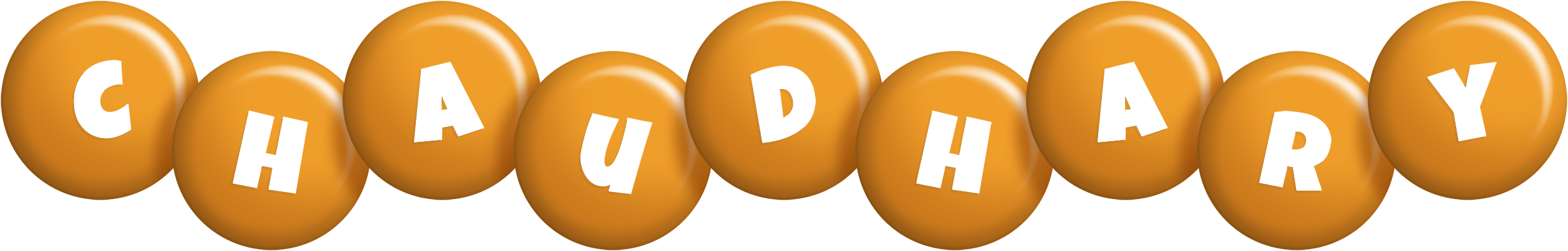 Chaudhary candy-orange logo