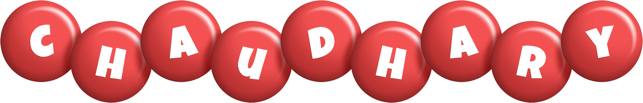 Chaudhary candy-red logo